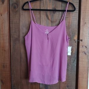 Purple NY&C Tank Top